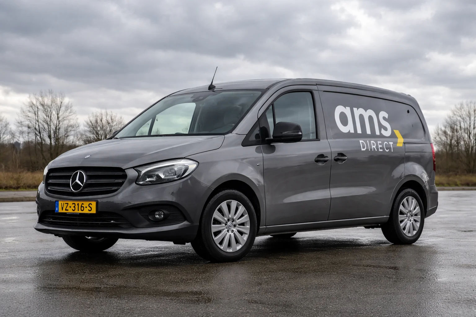 Koerier bestelauto Amsterdam Mercedes Citan bestelauto spoedkoerier voor middelgrote zendingen Amsterdam – AMS Direct